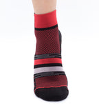Calcetines Ultra Negro/Rojo